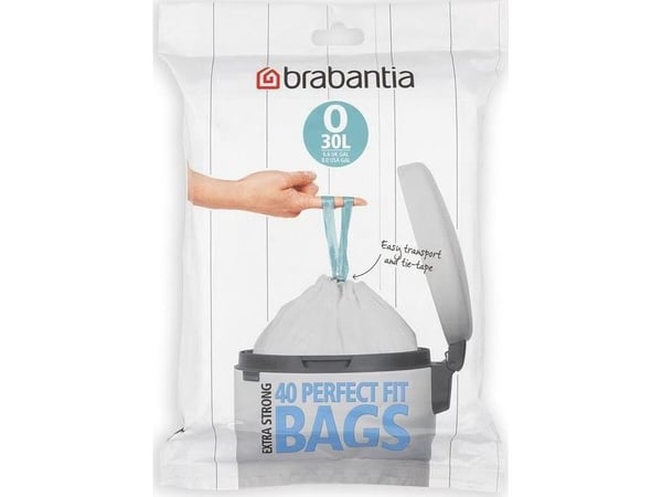 Brabantia 124846, 30 l, Vit, Plast, Kina, 760 mm, 440 mm