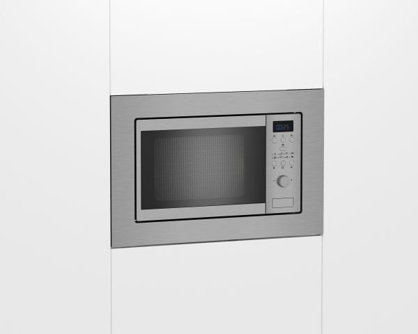 Beko BMOB17131X - Mikrobølgeovn - innebygd - 17 liter - 700 W - rustfritt stål