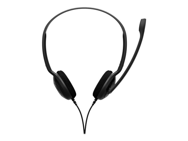 EPOS PC 5 CHAT - Hodesett - on-ear - kablet - 3,5 mm jakk - svart