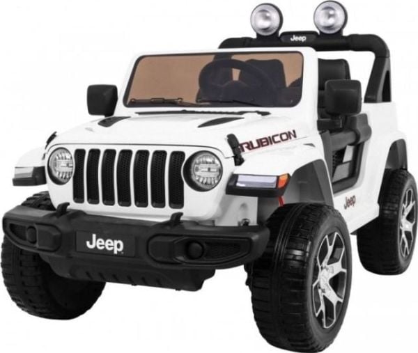 Joko kjørbar bil Jeep Wrangler Rubicon hvit
