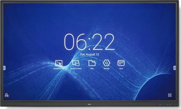 NEC MultiSync CB751Q - 75" Diagonalklasse LED-bakgrunnsbelyst LCD-skjerm - interaktiv - 4K UHD (2160p) 3840 x 2160 - direktebelyst LED - svart