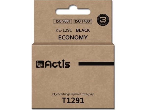 Actis KE-1291, Standard utskriftsproduksjon, Fargestoffbasert blekk, 18 ml, 1 stykker, Enkeltpakke
