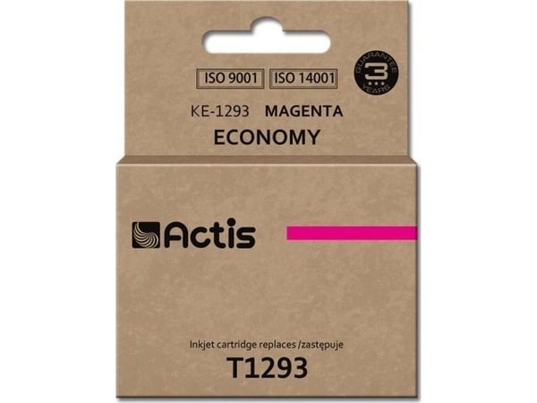 Actis KE-1293, Standard utskriftsproduksjon, Fargestoffbasert blekk, 15 ml, 1 stykker, Enkeltpakke