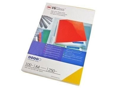 Sidontakansi GBC HiGloss A4 250 g musta