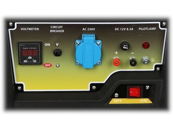 Delta strømaggregat dynamo 2500 W (DY-3500)