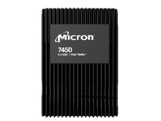 Micron 7450 PRO - SSD - 1,92 TB - sisäinen - 2,5" - U.3 PCIe 4.0 (NVMe)