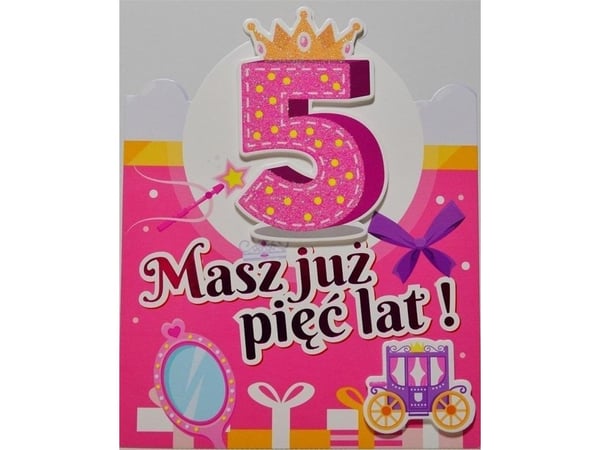 Yeku Gratulationskort Födelsedag 5