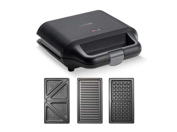 Concept 3-i-1 sandwichgrill med utskiftbare plater 700 W SV3054