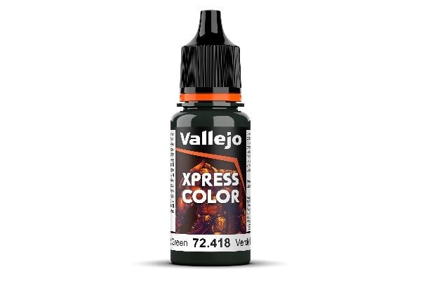 Vallejo 72.418, Grønn, Acryl maling, Væske, 18 ml, 1 stykker