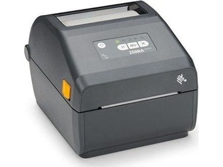 Zebra ZD421d - Etikettskriver - direktetermisk - Rull (10,8 cm) - 300 dpi - inntil 102 mm/sek - USB 2.0, USB-vert, Bluetooth 4.1, Wi-Fi(ac) - grå