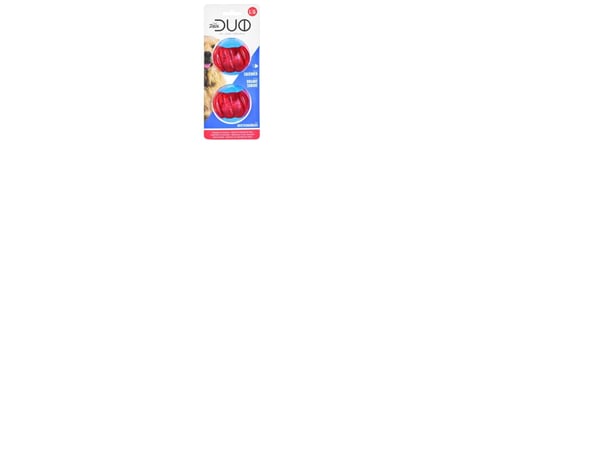Zeus ZS Duo ball, 6,3 cm, med lyd/pipelyd, 2 stk/pk Zeus ZS Duo ball, 6,3 cm, med lyd/pipelyd, 2 stk/pk