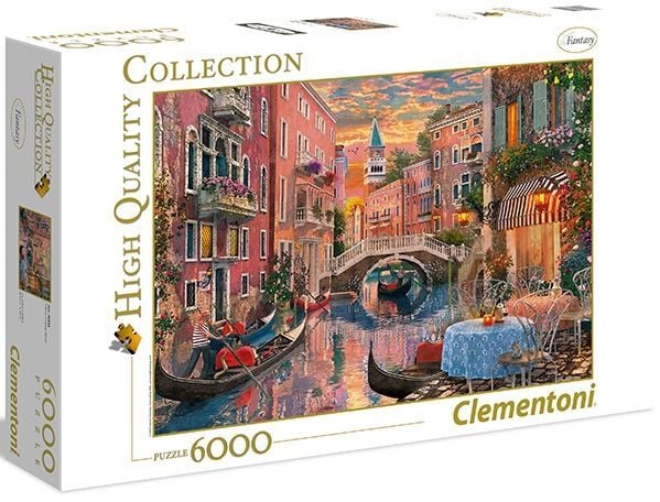 Clementoni High Quality Collection - Venice Evening Sunset - puslespill - 6000 deler