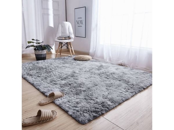 Strado teppe Ombre Shaggy 120x170 OmbreSilver (lys grå) universell