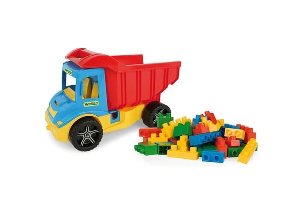 Multi Truck med byggklossar