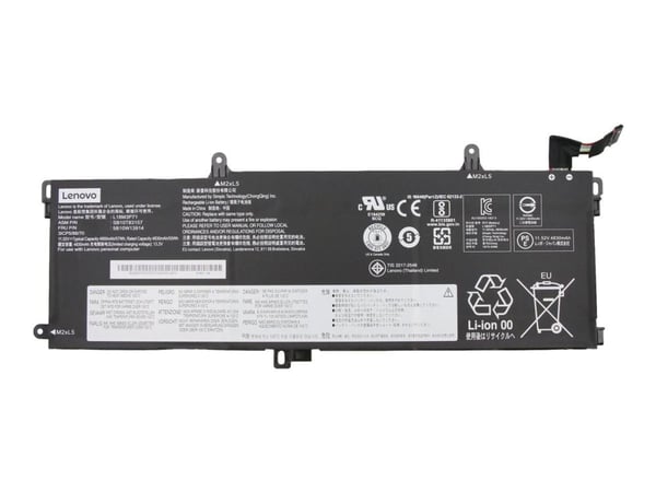 Simplo - Batteri til bærbar PC - litiumion - 3-cellers - 4950 mAh - 57 Wh - FRU - for ThinkPad P15s Gen 1 20T4, 20T5; T15 Gen 1 20S6, 20S7