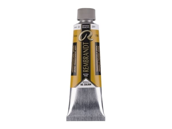 Rembrandt oljemaling rør transparent gulgrønn 281