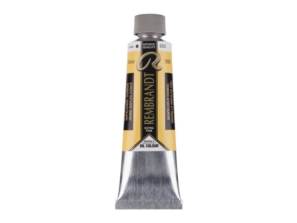 Rembrandt oljemaling tube 223 Naples Yellow Deep