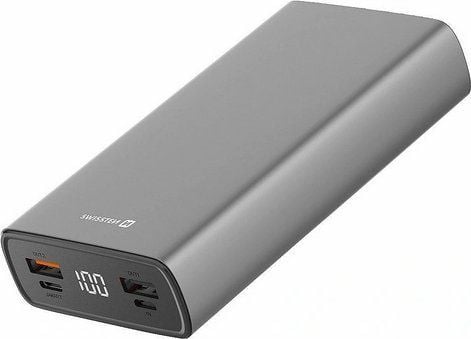 Swissten 22013916, 20000 mAh, Grå