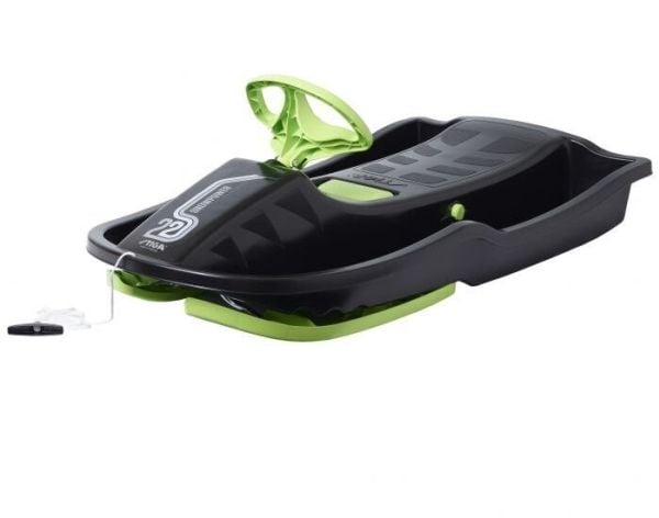 Stiga Snowpower, Snowracer, Sort, Grønn, Plast, Monokromatisk, Alle kjønn, 1 seter