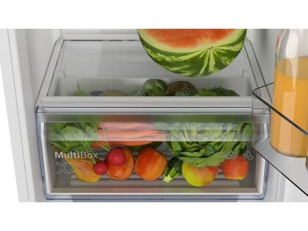 Bosch Serie | 2 KIR41NSE0 - Kjøleskap - innebygd - fordypning - bredde: 56 cm - dybde: 55 cm - høyde: 122.5 cm - 204 liter - Klasse E