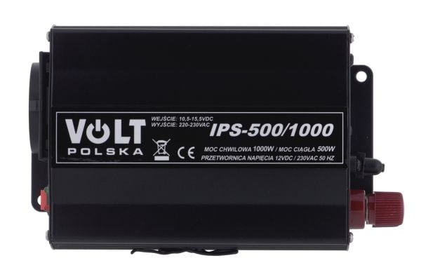 IPS 500/1000W 12/230V jännitemuunnin 12/230V
