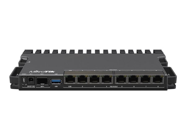MikroTik RB5009UPR+S+IN - Ruter 8-portssvitsj - 1GbE, 2.5GbE