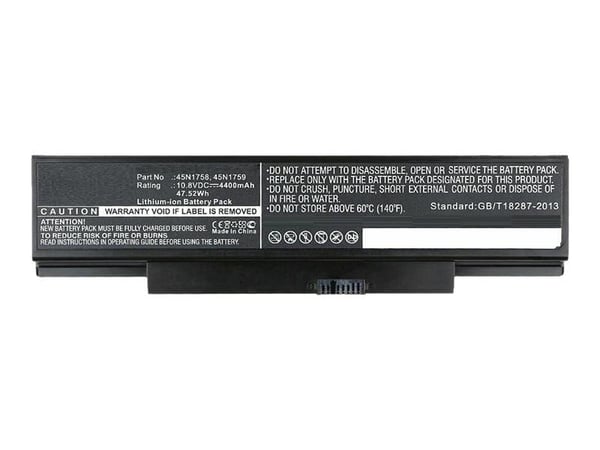 CoreParts - Batteri til bærbar PC - litiumion - 4400 mAh - 47.5 Wh - svart - for Lenovo ThinkPad E560 20EV, 20EW; E565 20EY; ThinkPad Edge E550 20D...