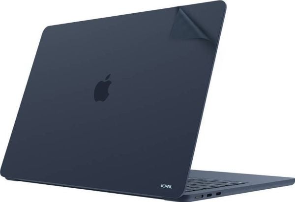 JCPal MacGuard 2-i-1 skin-set för MacBook Air 13" M2 Midnight (folieset)