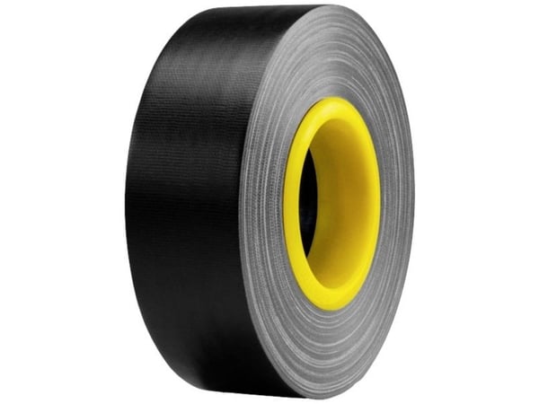 DEFENDER by Adam Hall EXA-TAPE BM 50 ERGO-CORE tejp svart (matt) 50 m x 50 mm 1 st