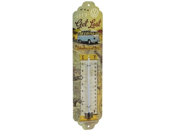 TFA Dostmann NOSTALGIC ART VW Bulli Termometer Gul 12.2060.11