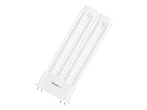 OSRAM DULUX - LED-glödlampa - form: dubbel biax - glaserad finish - 2G10 - 20 W (motsvarande 36 W) - klass E - svalt vitt ljus - 4000 K OSRAM DULUX - LED-glödlampa - form: dubbel biax - glaserad finish - 2G10 - 20 W (motsvarande 36 W) - klass E - svalt vitt ljus - 4000 K