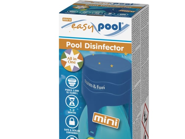 EasyPool Mini - Vandvård till pooler: 2 000 - 10 000 L - 250 g. - All in one