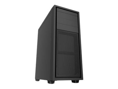 Gembird Fornax K500 - Mid tower - utvidet ATX (E-ATX) - ingen strømforsyning (ATX) - svart - USB/lyd