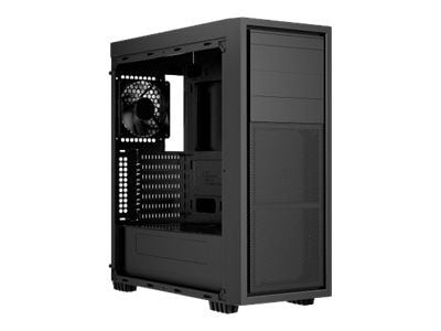 Gembird Fornax K500 - Mid tower - utvidet ATX (E-ATX) - ingen strømforsyning (ATX) - svart - USB/lyd
