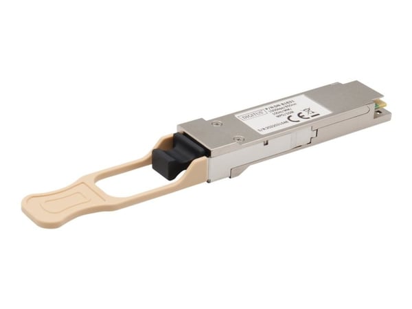 DIGITUS DN-81631 - QSFP28-sender-/mottakerenhet - 100GbE - 100GBase-SR4 - MTP/MPO-multimodus - opp til 100 m - 850 nm