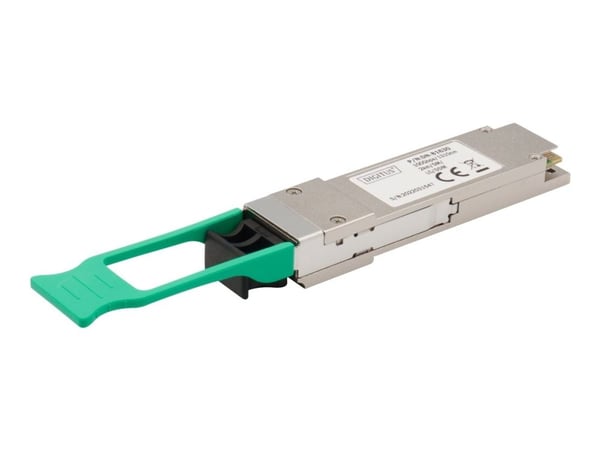 DIGITUS DN-81630 - QSFP28 transceivermodul - 100 Gigabit Ethernet - 100GBase-CWDM4 - MTP/MPO multimodus - op til 100 m - 850 nm