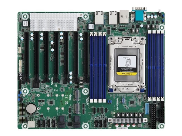 ASRock Rack ROMED8-2T/BCM - Bundkortti - ATX - Socket SP3 - USB 3.2 Gen 1 - 2 x 10 Gigabit LAN - onboard grafiikka
