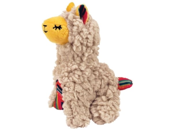Kong Kattleksak Softies Buzzy Llama Beige 8cm