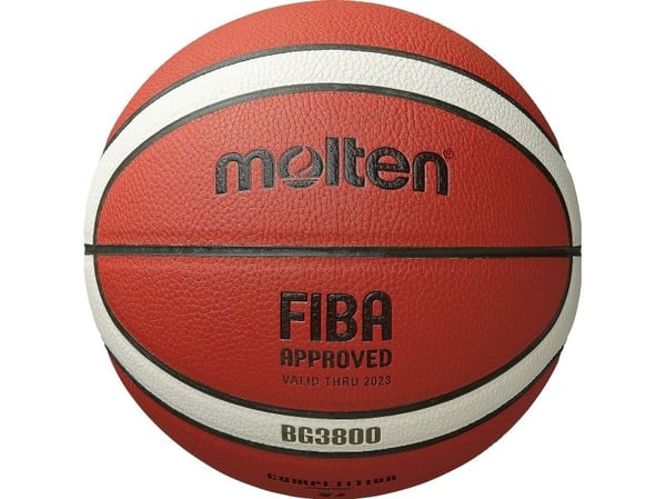 Molten B6G3800, Brun, Läder, Inomhus & utomhus, Mönstrad, FIBA, Laminerad
