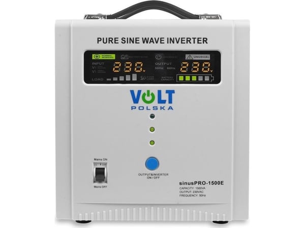 VOLT POLSKA AVBROTTSFRI STRÖMFÖRSÖRJNING SINUS PRO 1500 E