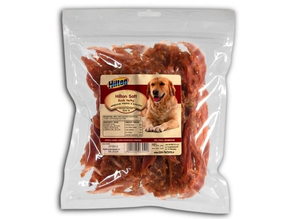 HILTON Soft Duck Jerky - Hundgodis - 500 g