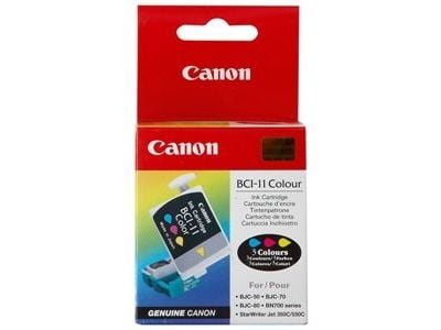 Canon BCI-11 - 3 pakker - gul, cyan, magenta - original - blekktanker - for BJ-30; BJC-50, 55, 70, 80, 85