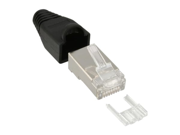 InLine 74510S, Sort, Plast, 38 g, 10 stykker, 70 mm, 123 mm