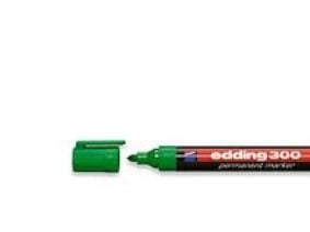 edding 300 - Markør - permanent - grønn - 1.5-3 mm