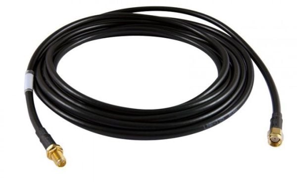 ALLNET ANT-CAB-SMAM-SMAM-2400, SMA(m), SMA(m), LMR-195, Han/han, Sort