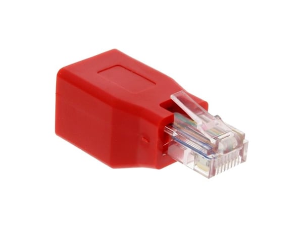 InLine 69994K, RJ-45, RJ-45, Rød