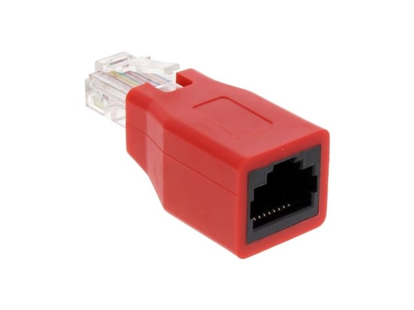 InLine 69994K, RJ-45, RJ-45, Rød