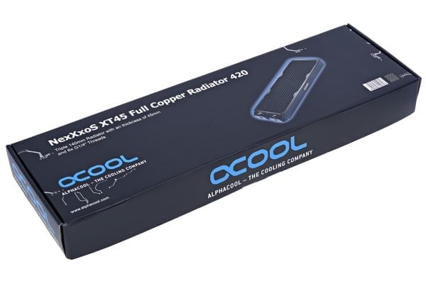 Alphacool NexXxoS XT45 Full Copper - kjølesystem - svart