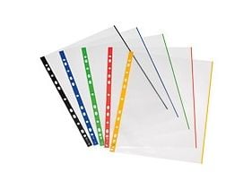 Herlitz 10914414, 210 x 297 mm (A4), Assorterte farger, Polypropylen (PP), Portrett, 50 stykker