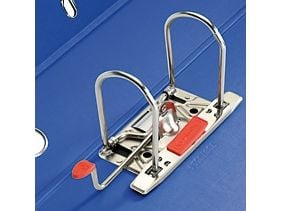 Herlitz 10834331, Polypropylen (PP), Blå, A4, 8 cm, 1 stykker